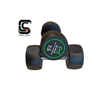 دمبل گرد 27.5 کیلوگرم استپ دار DHZ